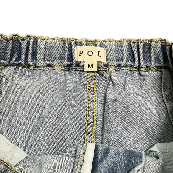 POL Women’s Boyfriend Jeans Pants Light Blue Size Medium NEW in package - Picture 9 of 16
